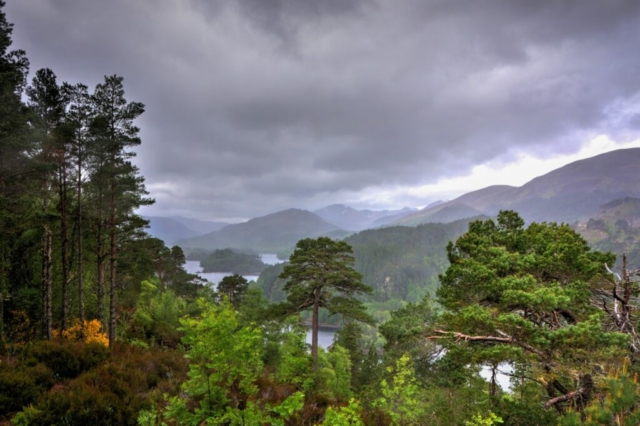 Uitzicht vanaf het uitzichtspunt