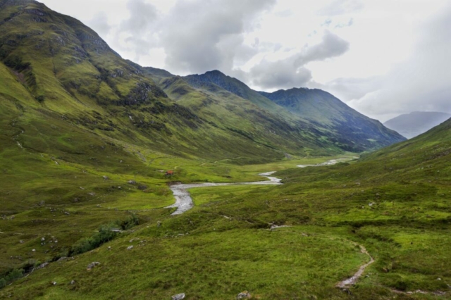 Dal en aan het einde daarvan Morvich