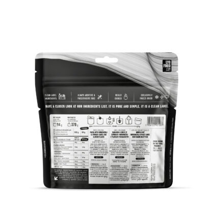 LYO Food Farfalle met gorgonzola en spinazie - Afbeelding 3