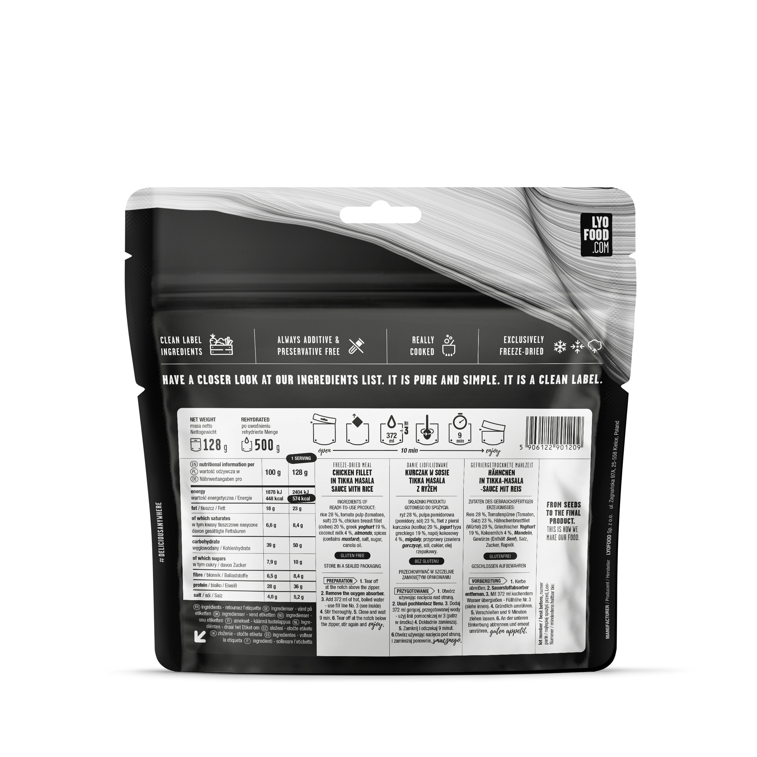 LYO Food Kip Tikka Masala - Afbeelding 2